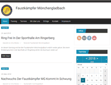 Tablet Screenshot of faustkaempfer-mg.de